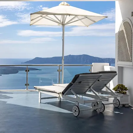 Contemporary Santorini - 1 Bedroom - Lunarious - Private Jacuzzi And Astonishing Caldera Sea Views - Fira *